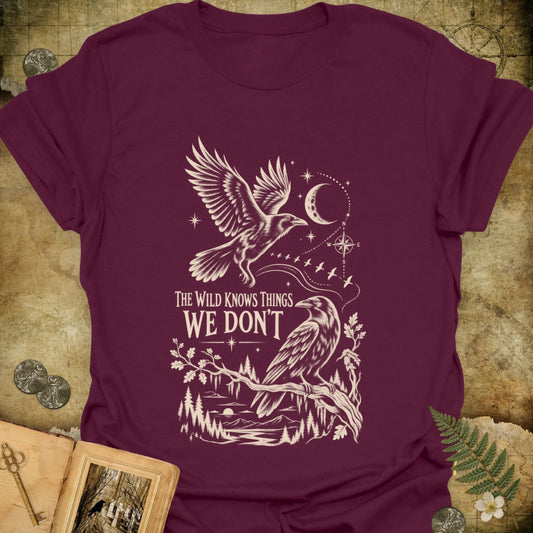 TLWIF Studio | Maroon | The Wild Knows T-Shirt