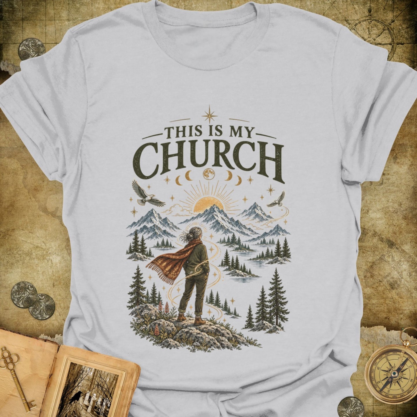 TLWIF Studio | Ice Grey | My Church T-Shirt