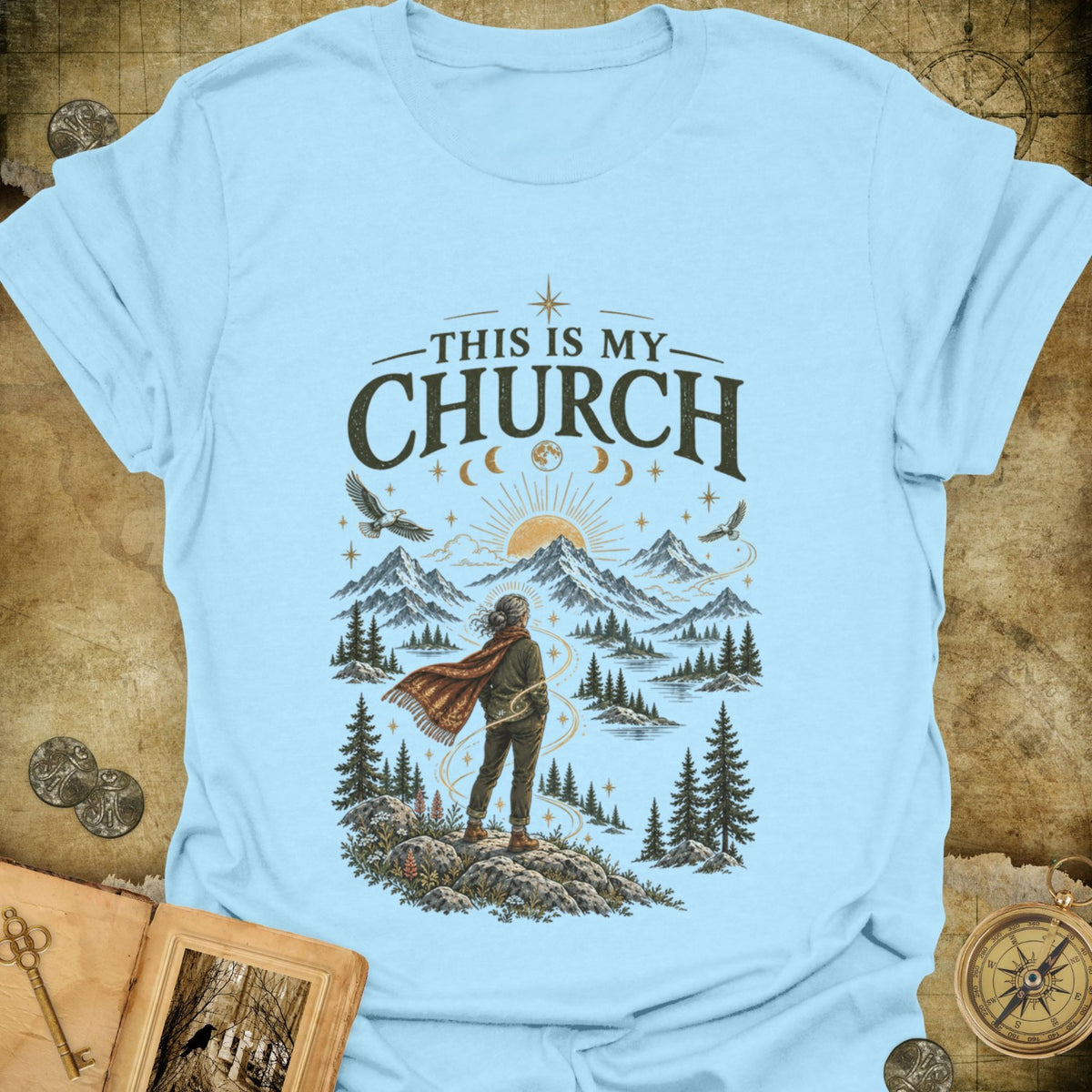 TLWIF Studio | Light Blue | My Church T-Shirt