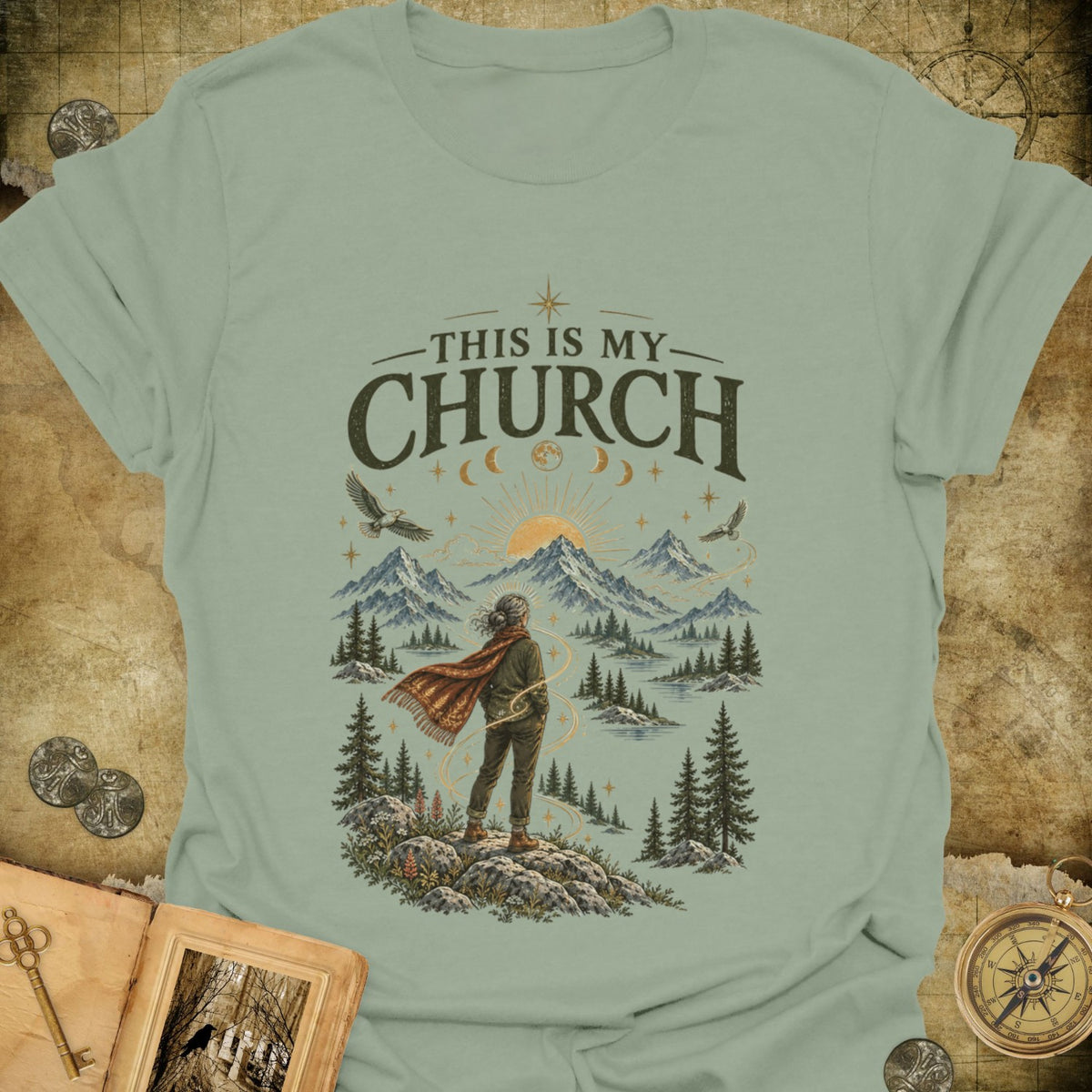 TLWIF Studio | Sage | My Church T-Shirt