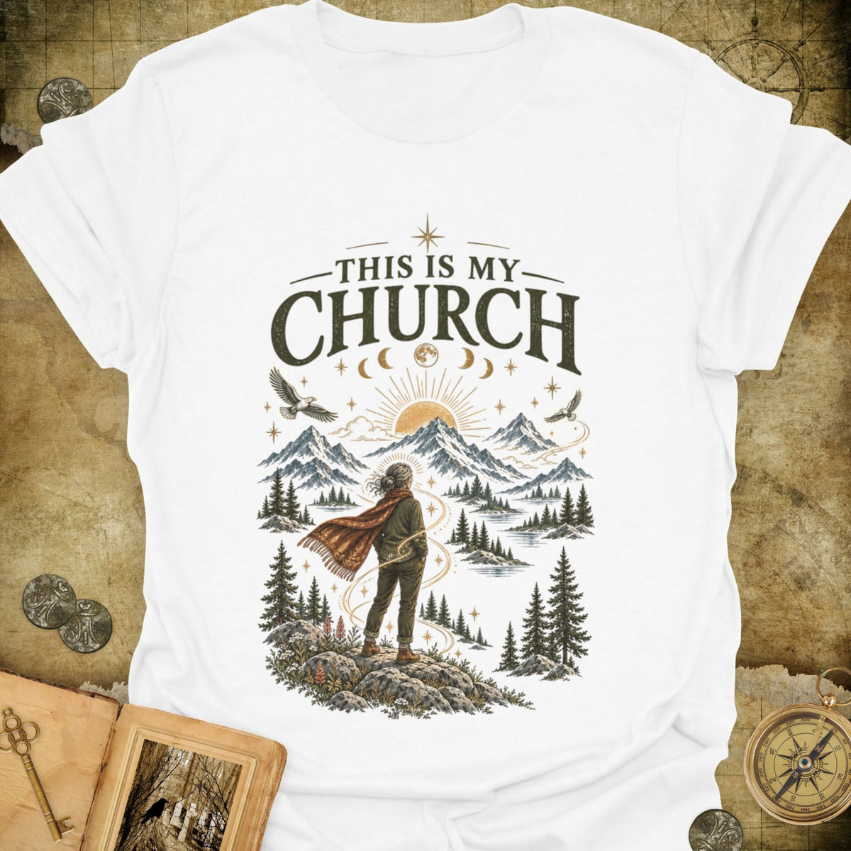 TLWIF Studio | White | My Church T-Shirt