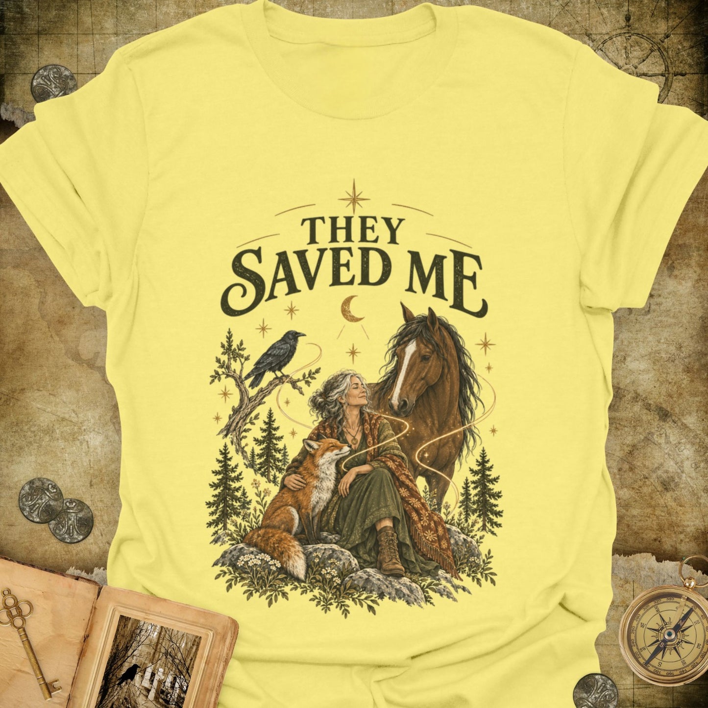 TLWIF Studio | Cornsilk | They Saved Me T-Shirt