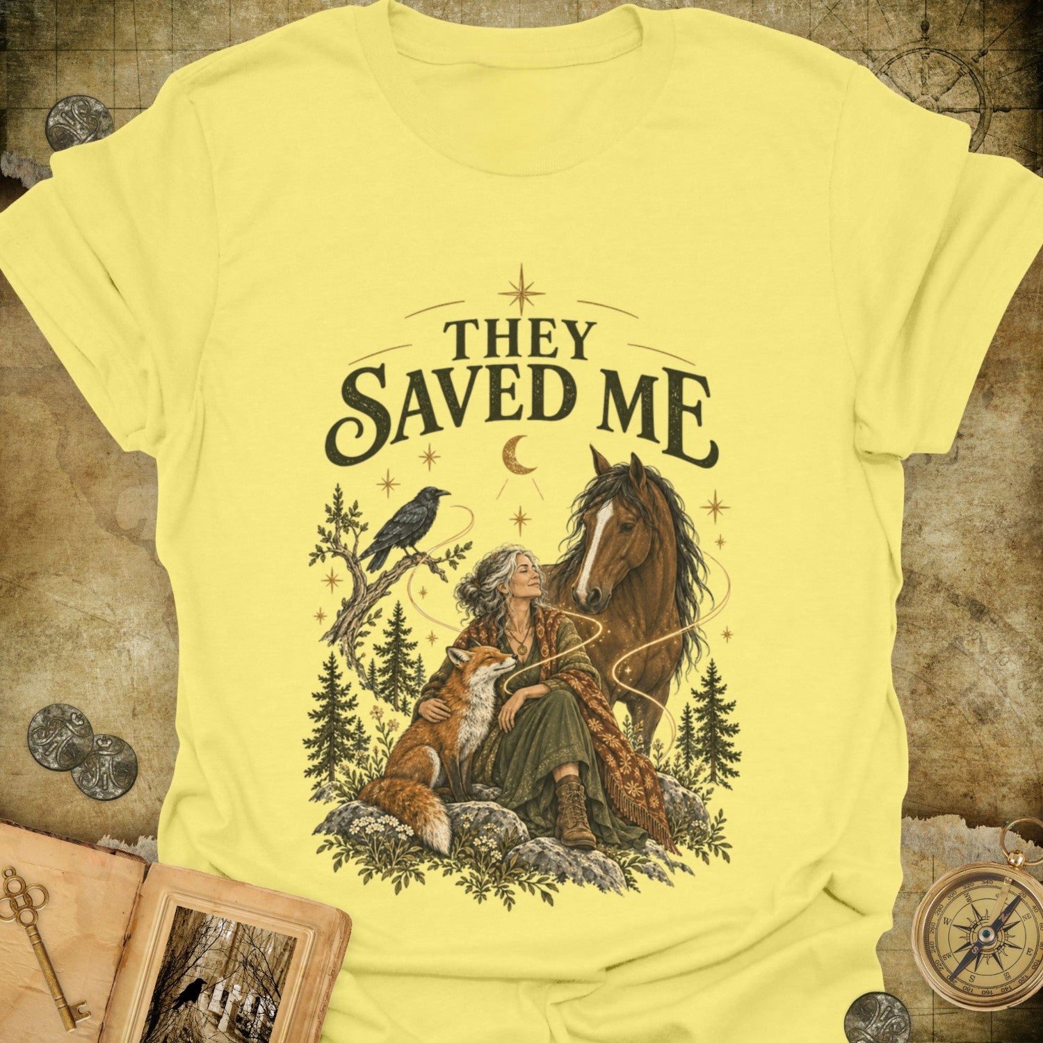 TLWIF Studio | Cornsilk | They Saved Me T-Shirt