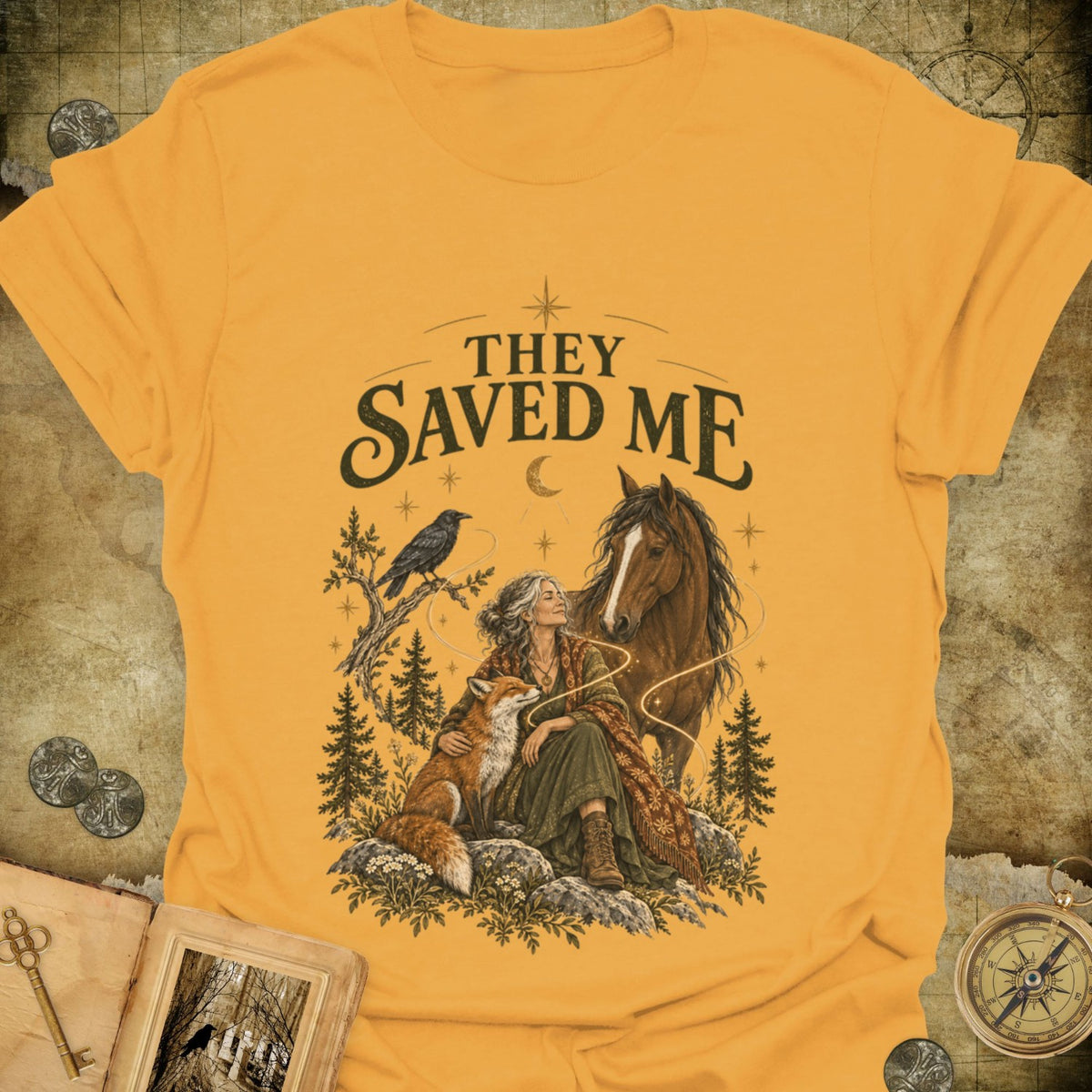 TLWIF Studio | Gold | They Saved Me T-Shirt