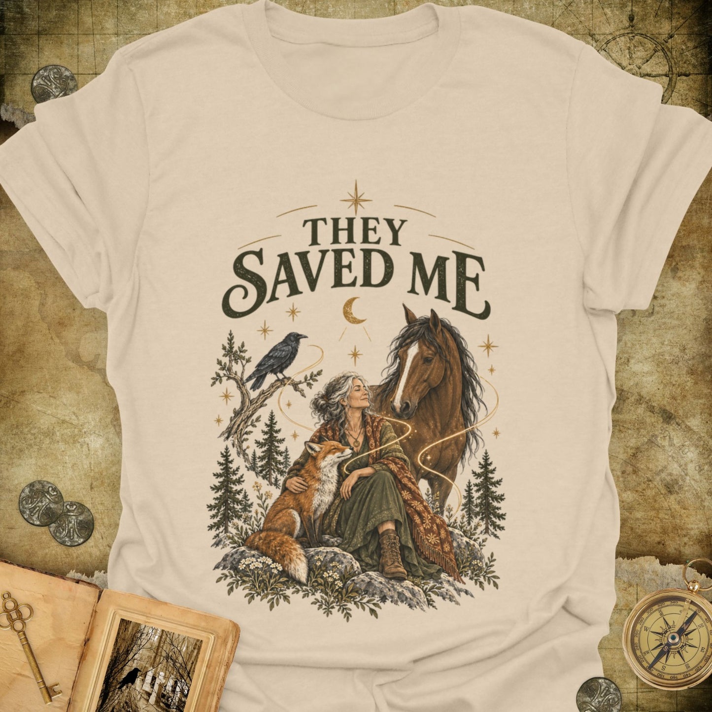 TLWIF Studio | Sand | They Saved Me T-Shirt