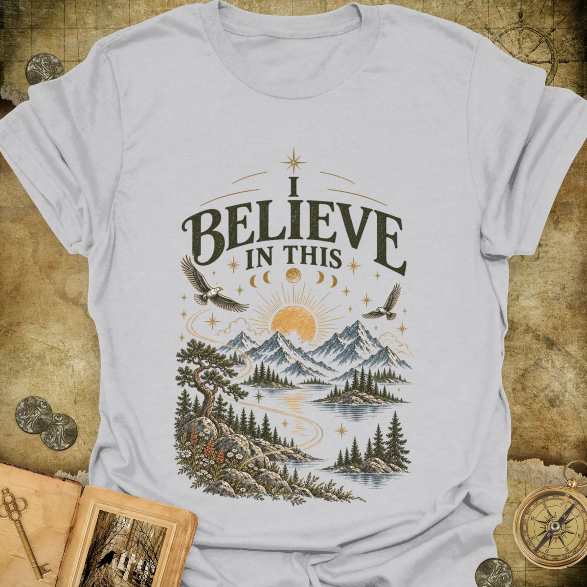 TLWIF Studio | Ice Grey | I Believe In This T-Shirt