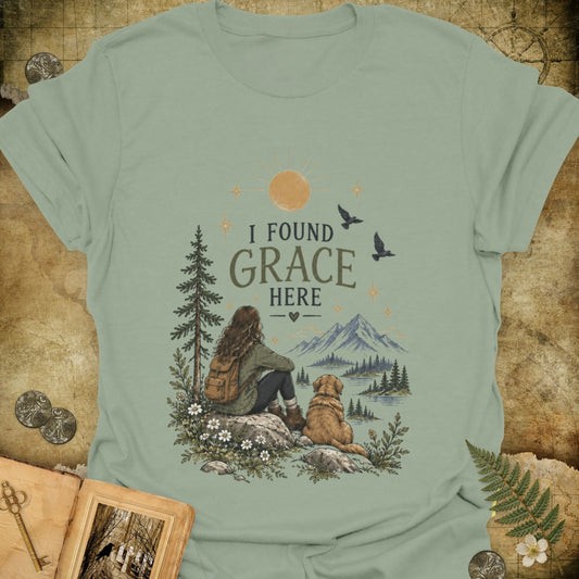TLWIF Studio | Sage | I Found Grace T-Shirt
