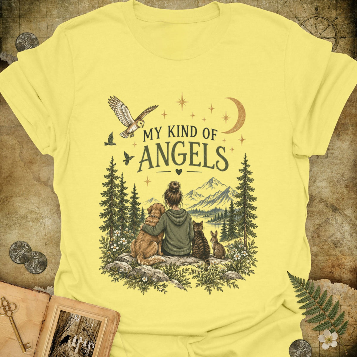 TLWIF Studio | Cornsilk | My Kind of Angels T-Shirt