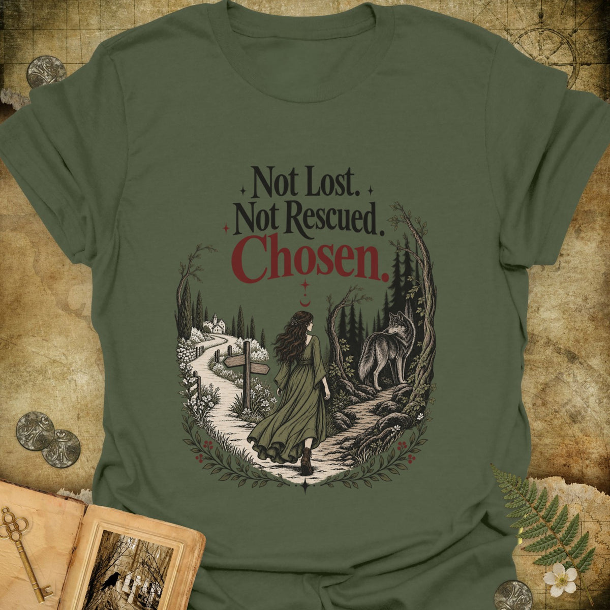 TLWIF Studio | Military Green | Chosen T-Shirt