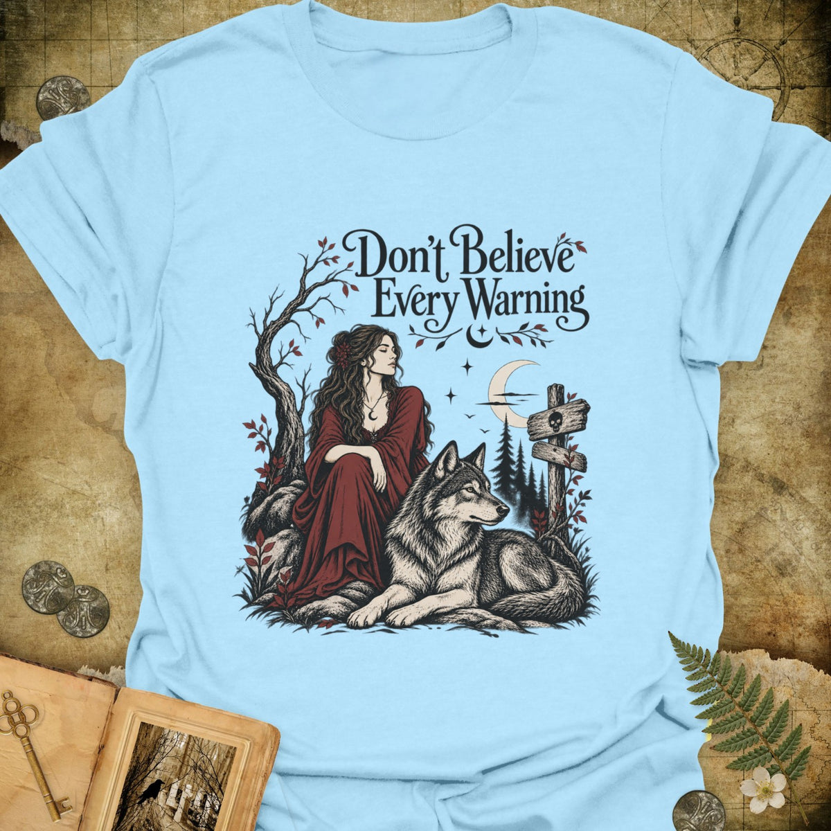 TLWIF Studio | Light Blue | Don't Believe T-Shirt