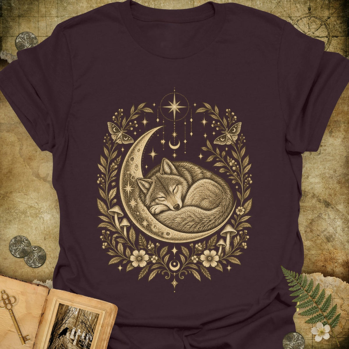 TLWIF Studio | Dark Chocolate | Forest Dreaming T-Shirt