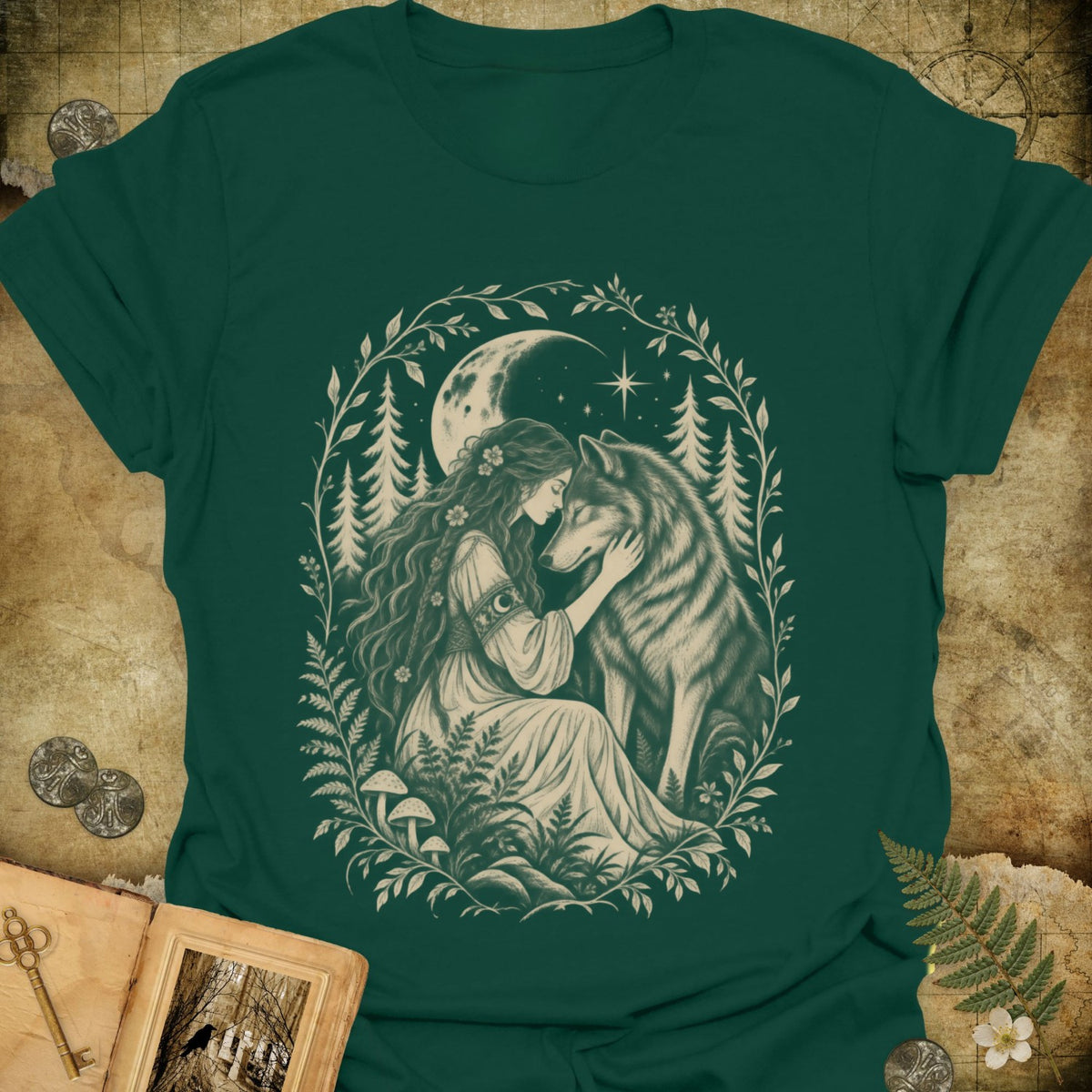 TLWIF Studio | Forest Green | Friends T-Shirt