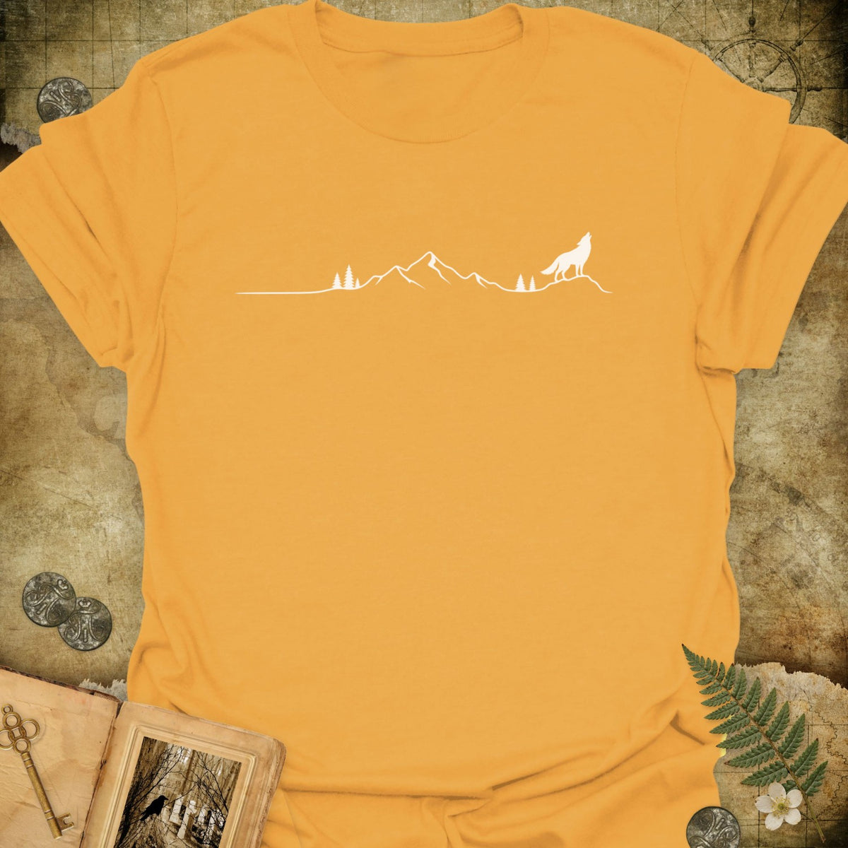 TLWIF Studio | Gold | Lone Wolf T-Shirt