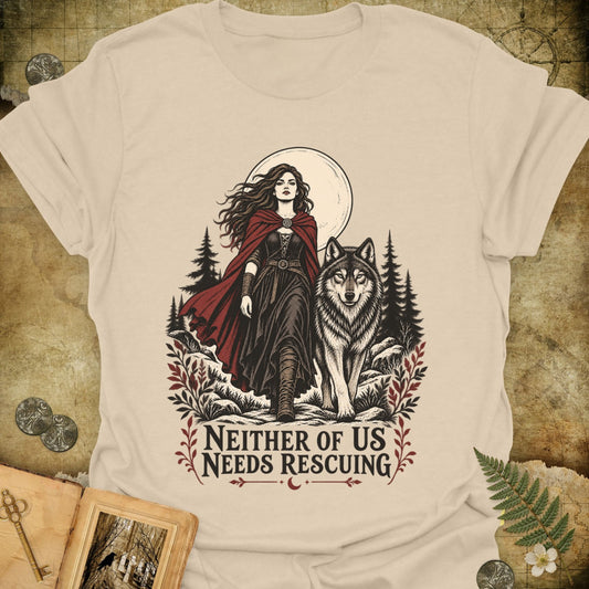 TLWIF Studio | Sand | No Rescuing T-Shirt