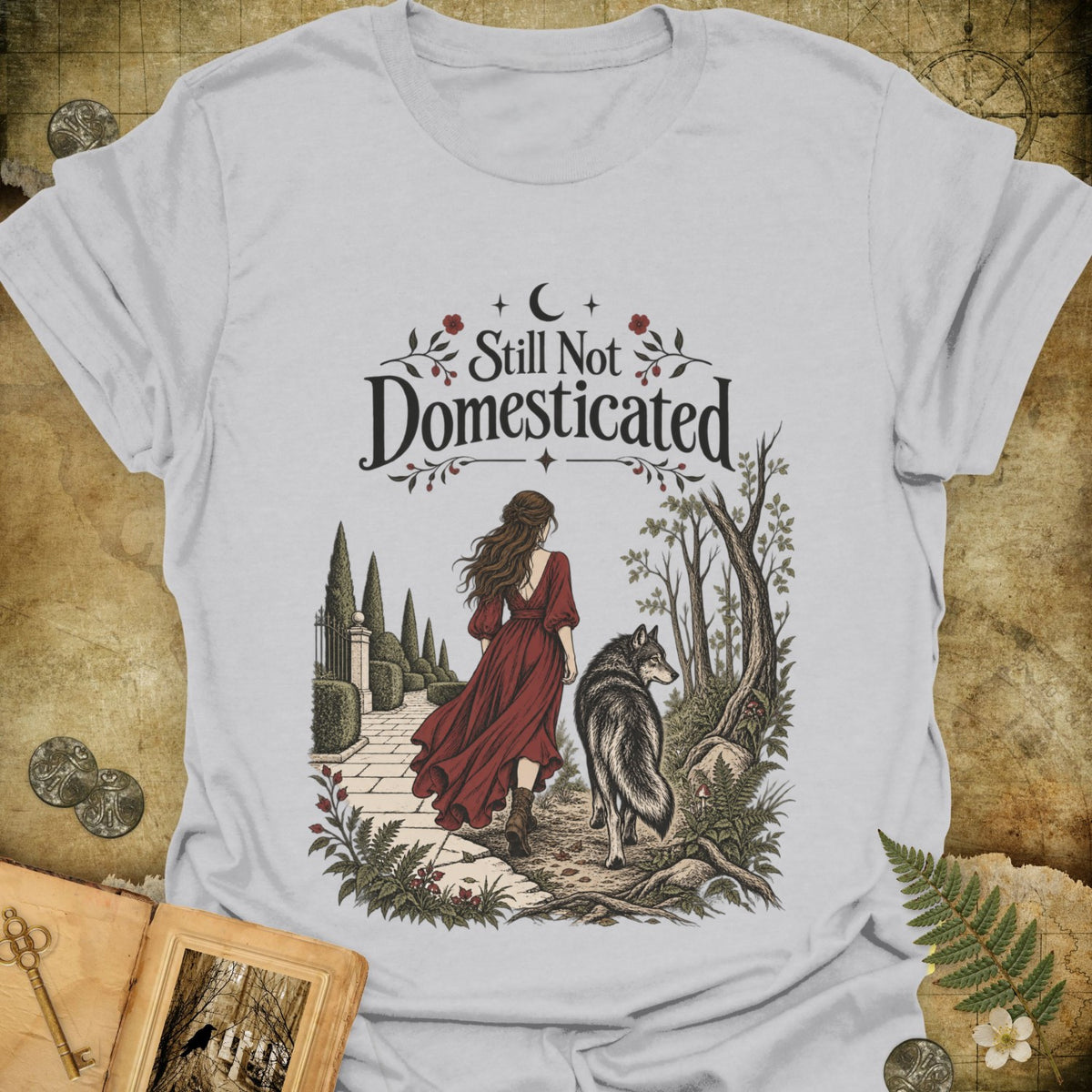 TLWIF Studio | Ice Grey | Not Domesticated T-Shirt