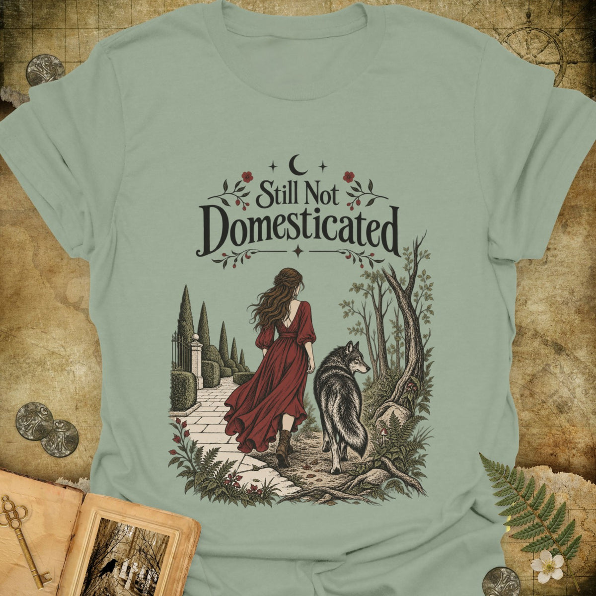TLWIF Studio | Sage | Not Domesticated T-Shirt