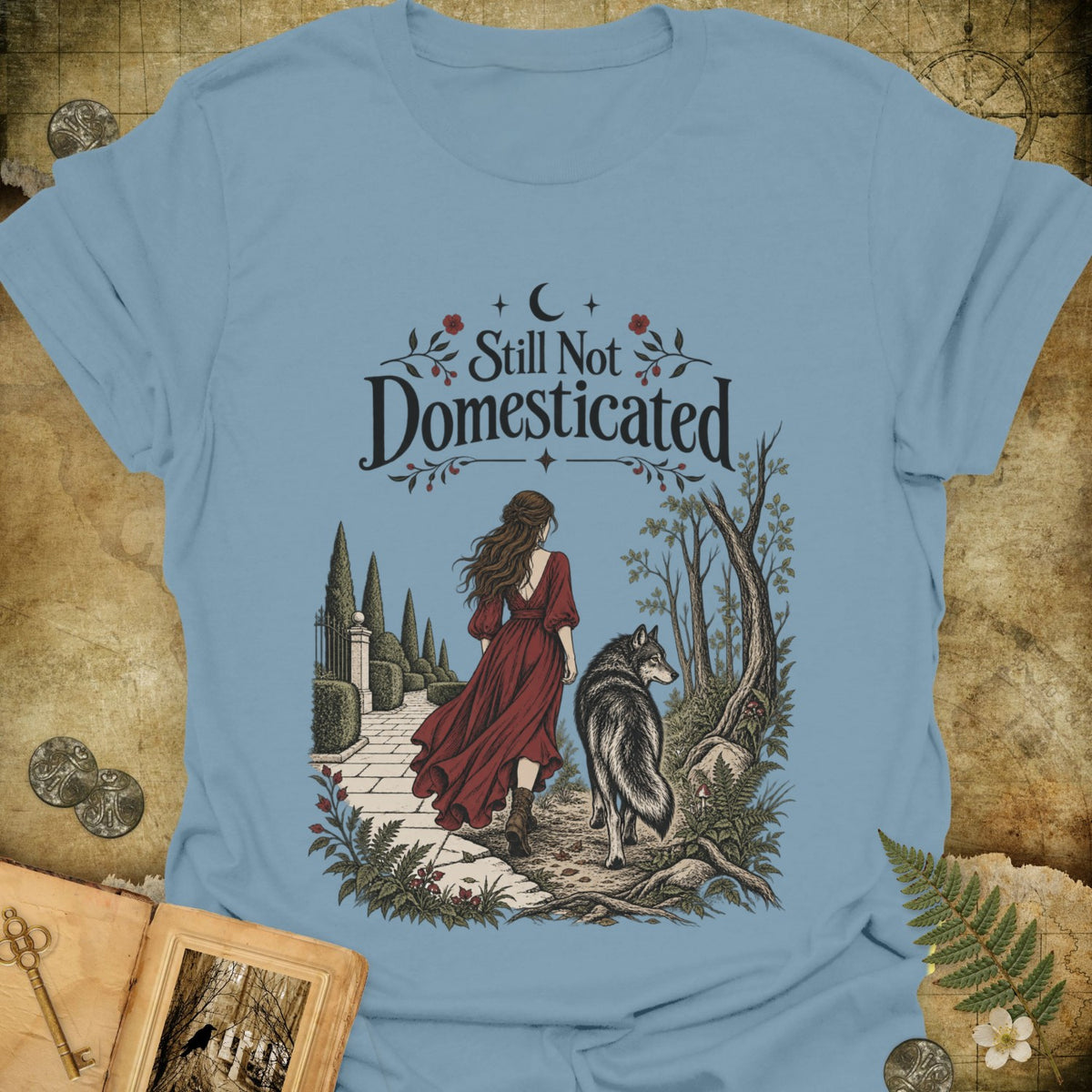 TLWIF Studio | Stone Blue | Not Domesticated T-Shirt