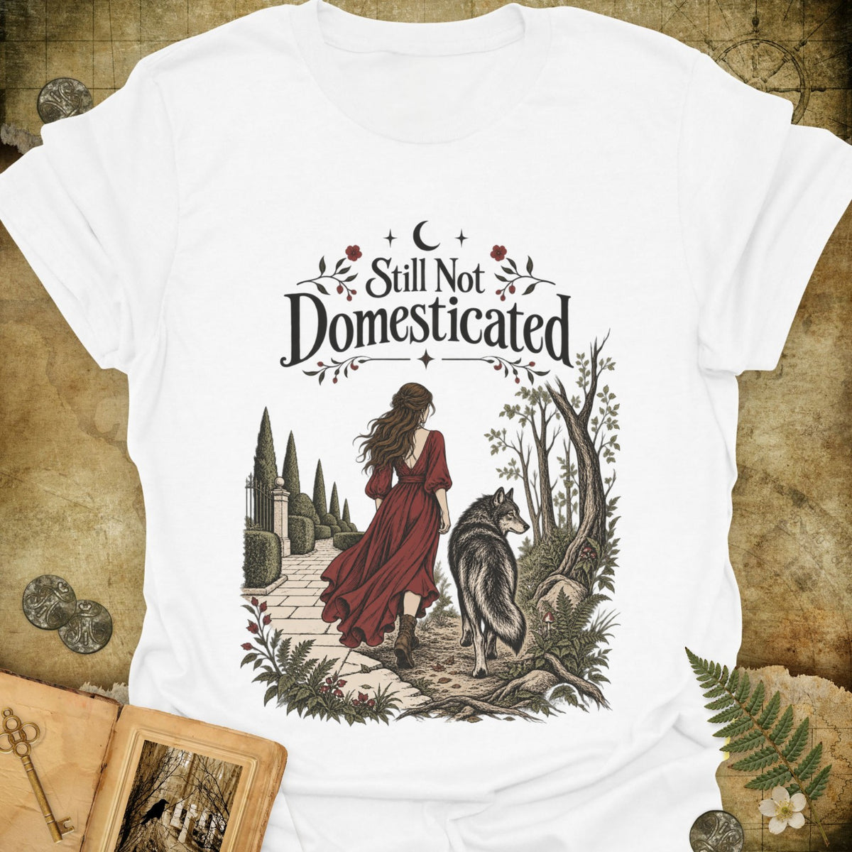TLWIF Studio | White | Not Domesticated T-Shirt