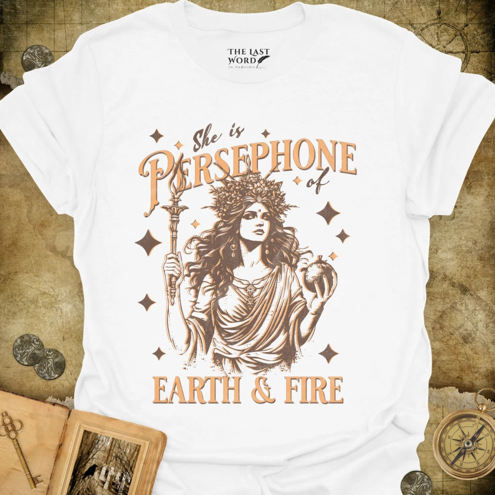 Persephone - Earth & Fire T-Shirt