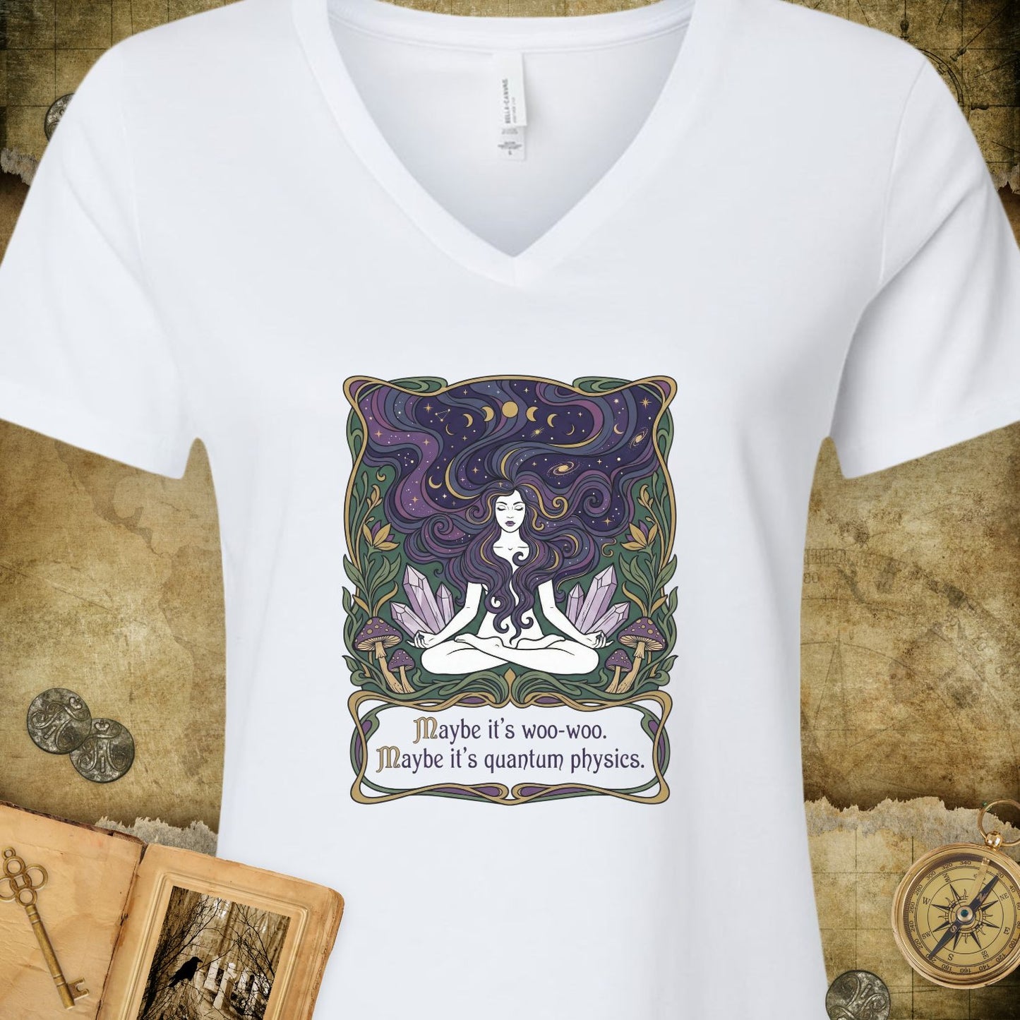Woo Woo V-Neck T-Shirt