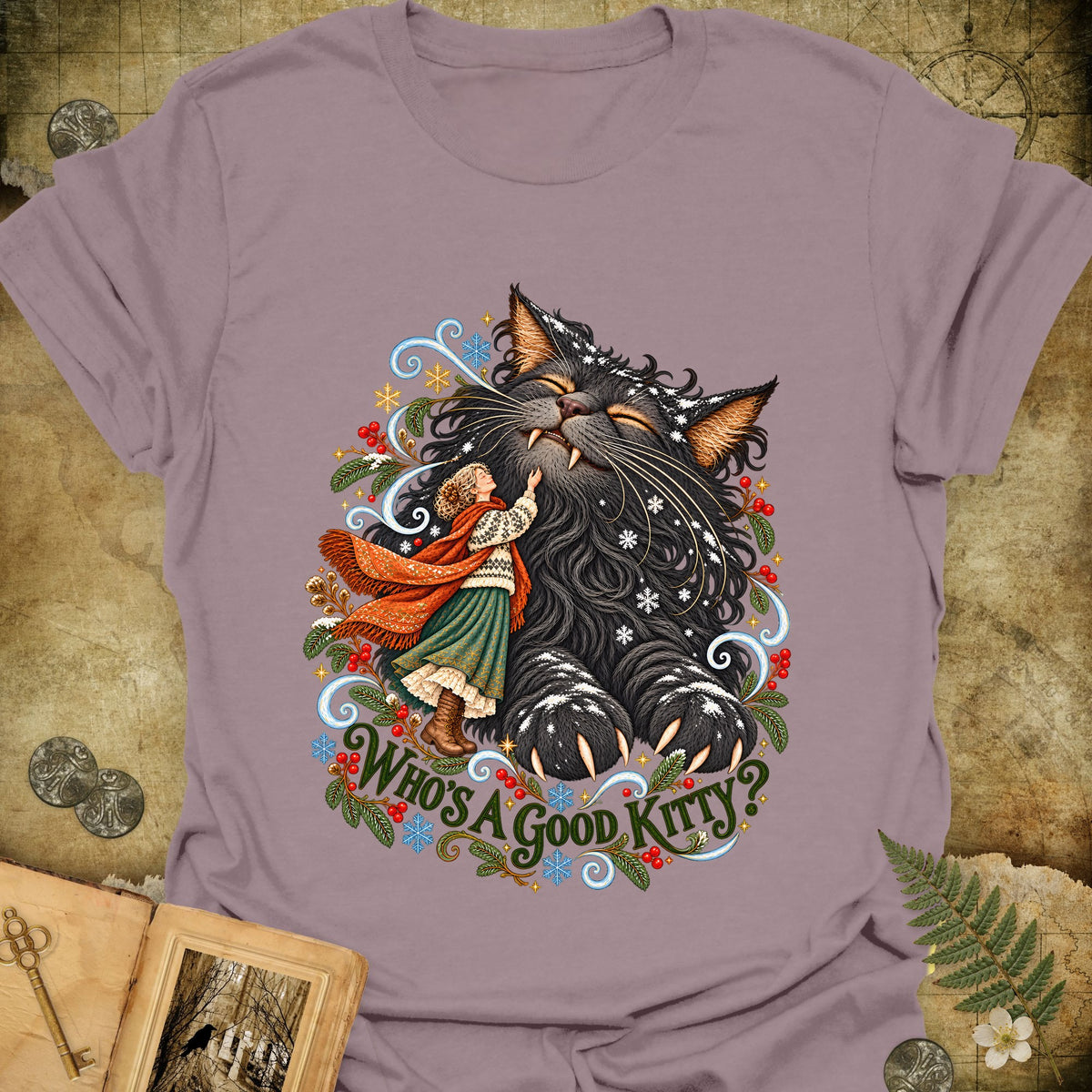 Who's A Good Kitty T-Shirt - Paragon