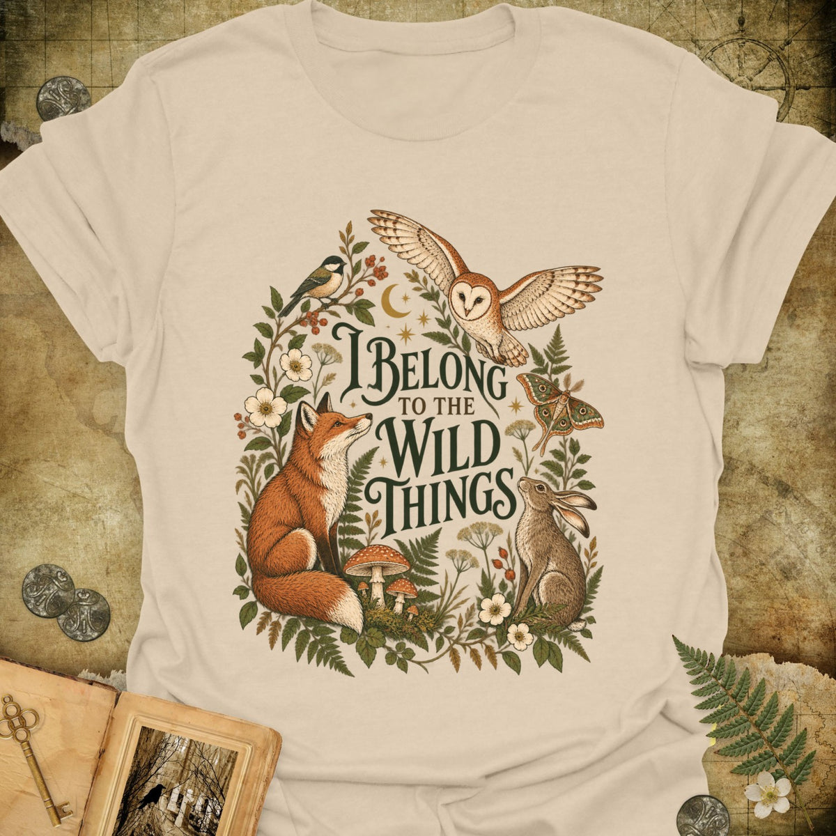 TLWIF Studio | Sand | I Belong to the Wild Things T-Shirt
