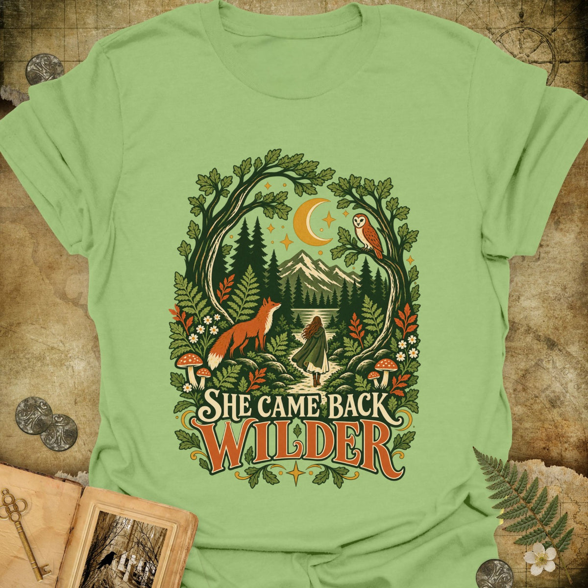 TLWIF Studio | Kiwi | She Came Back Wilder T-Shirt