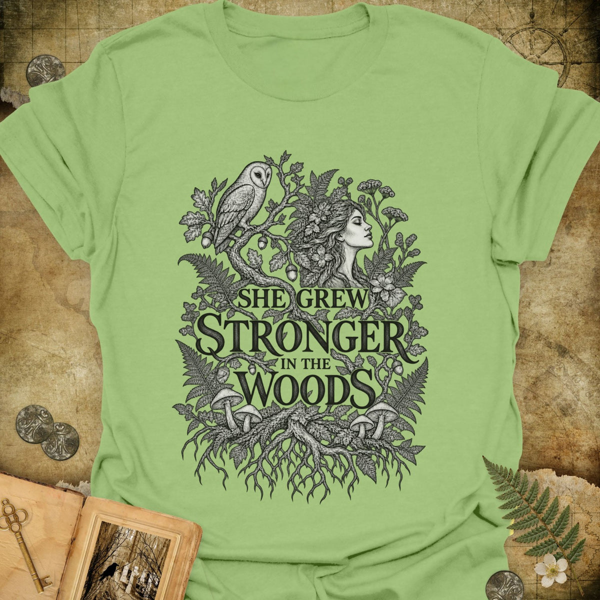 TLWIF Studio | Kiwi | Stronger in the Woods T-Shirt