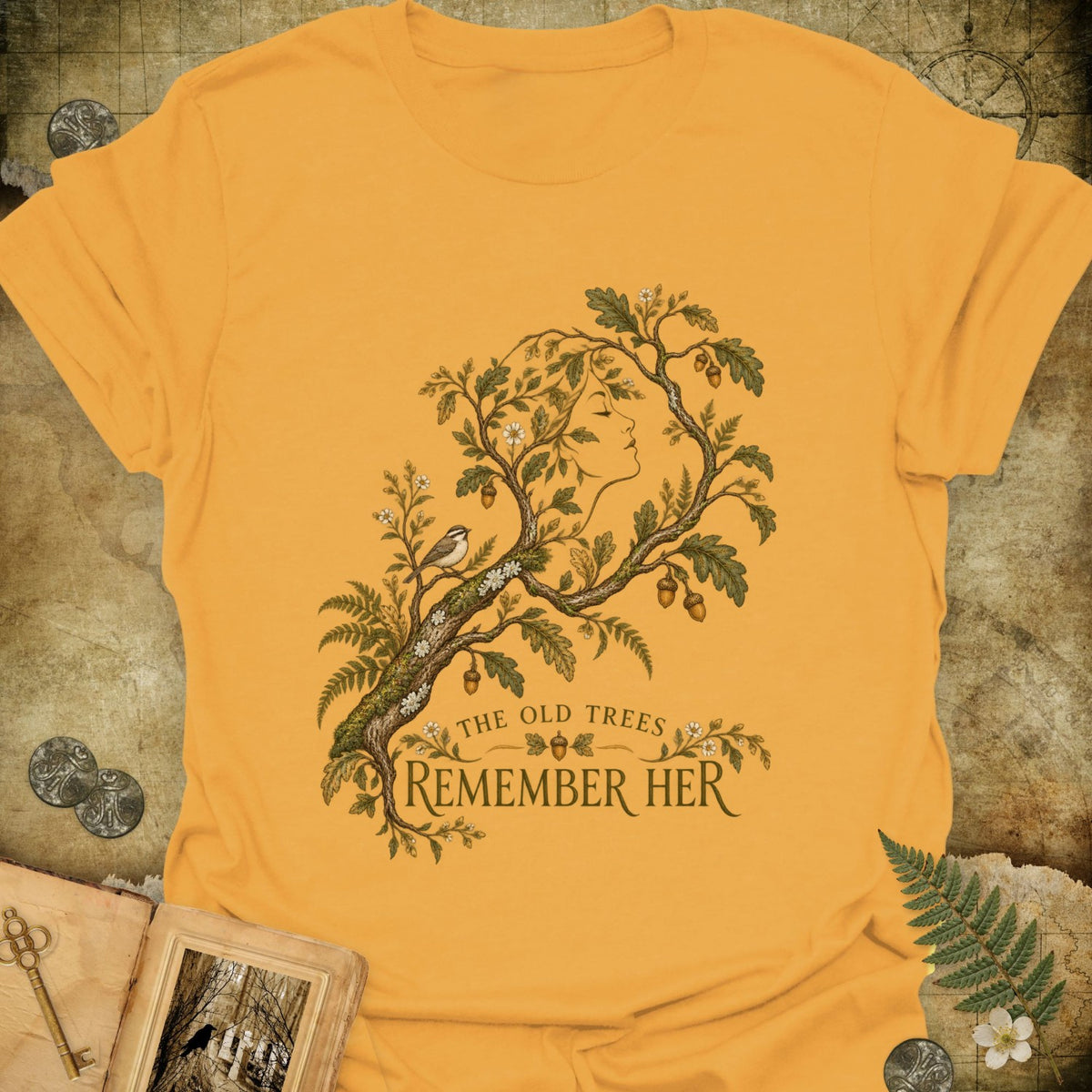 TLWIF Studio | Gold | The Old Trees T-Shirt