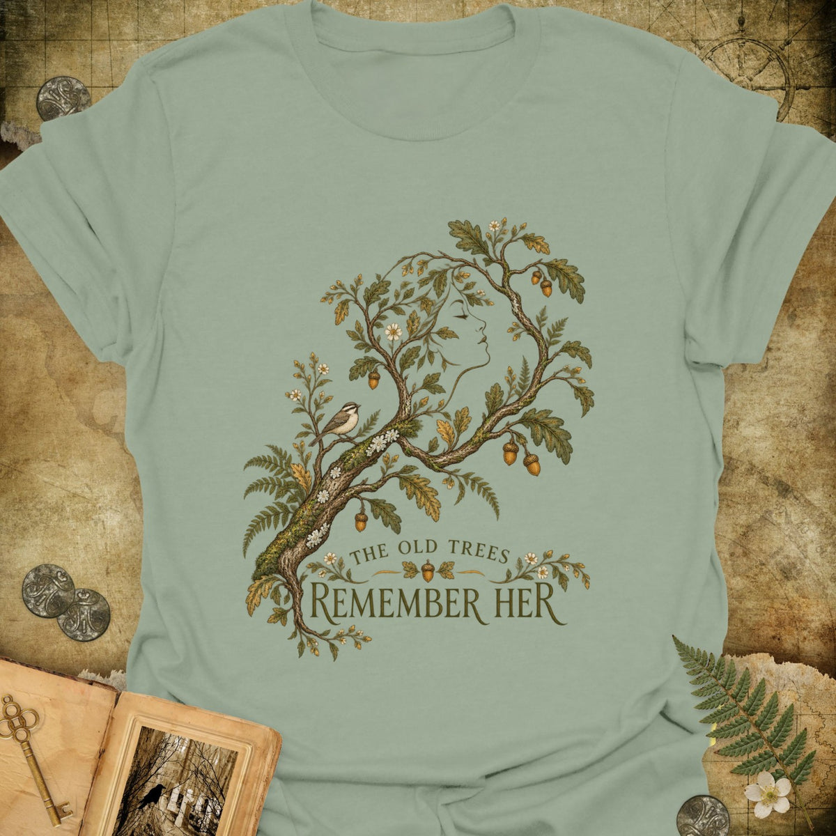 TLWIF Studio | Sage | The Old Trees T-Shirt