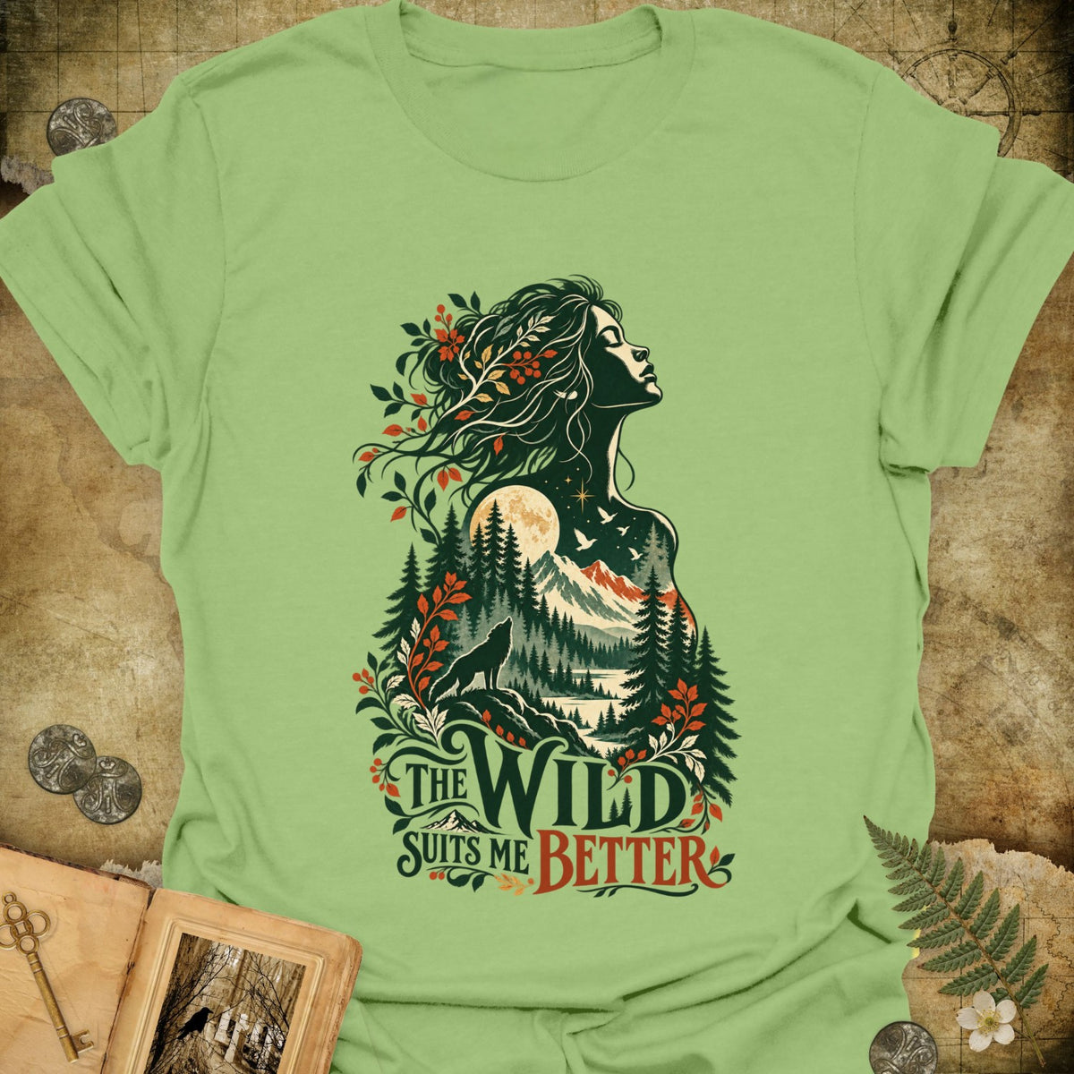 TLWIF Studio | Kiwi | The Wild Suits Me T-Shirt