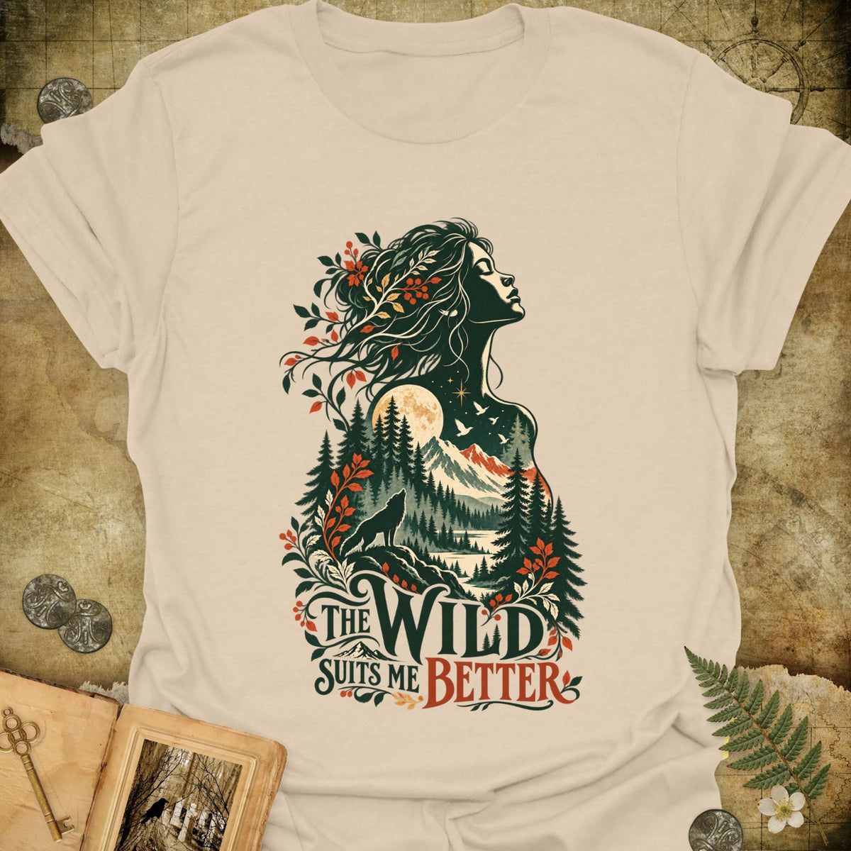 TLWIF Studio | Sand | The Wild Suits Me T-Shirt