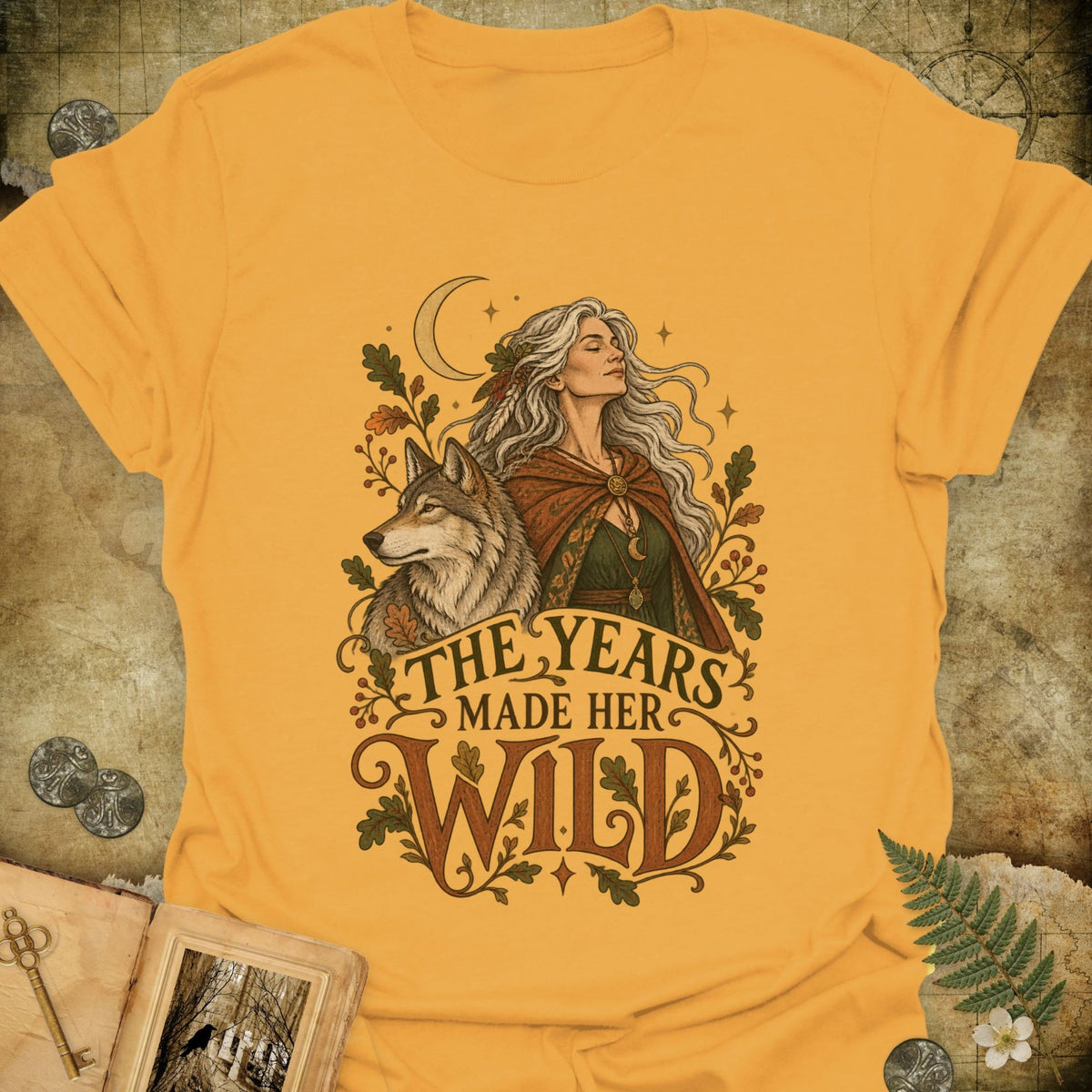 TLWIF Studio | Gold | The Years Made Her Wild T-Shirt