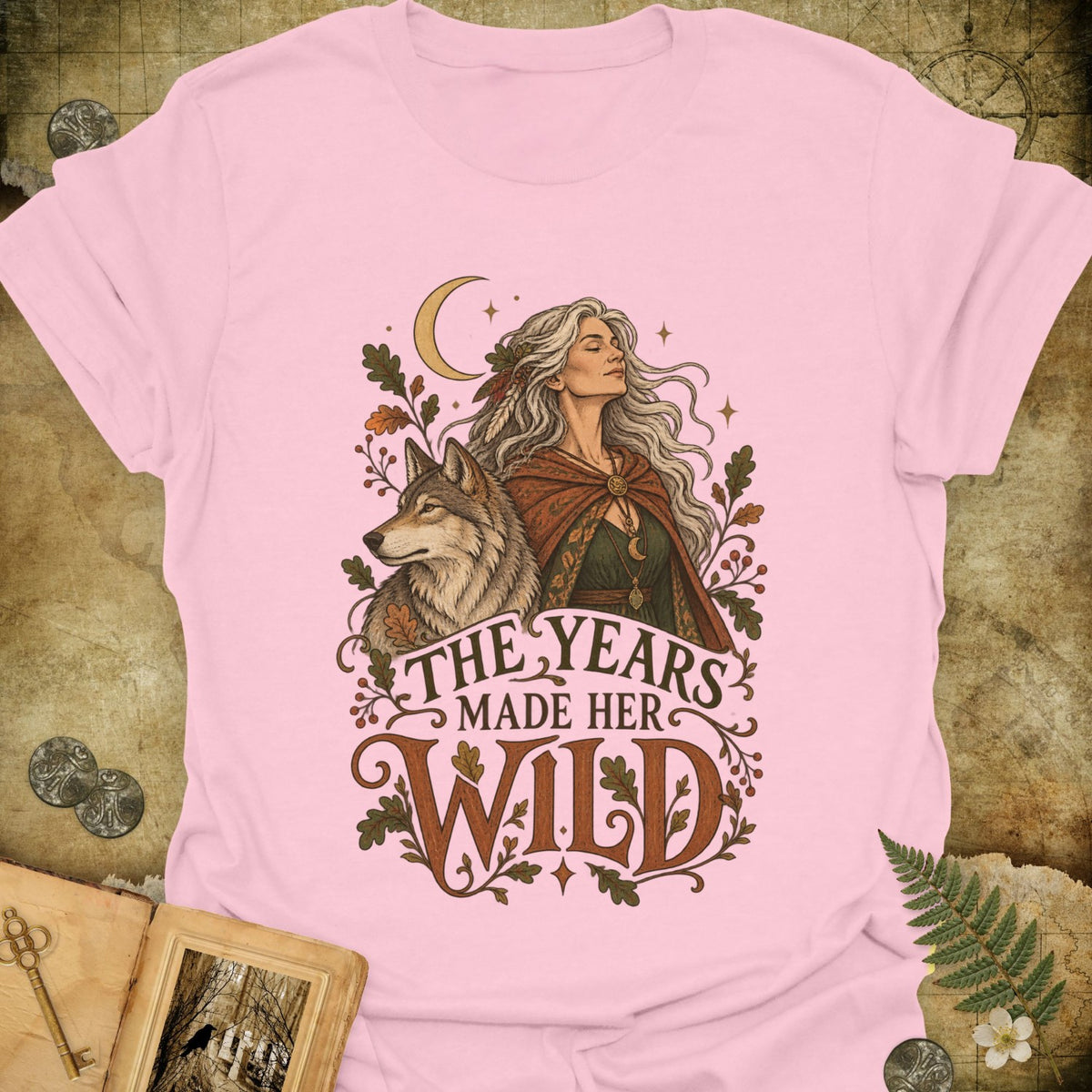 TLWIF Studio | Light Pink | The Years Made Her Wild T-Shirt
