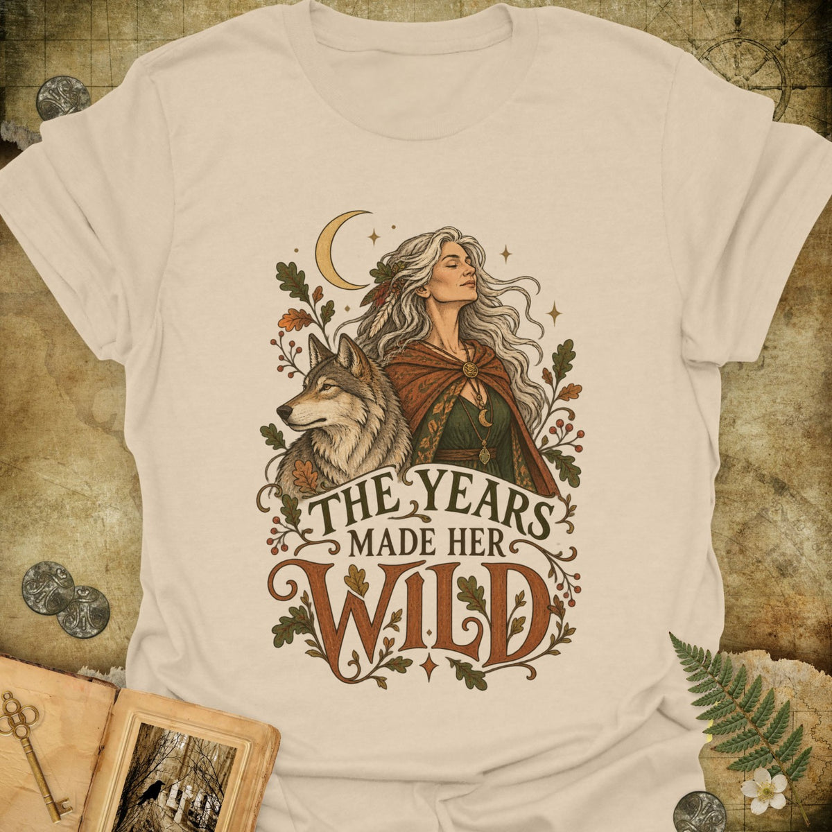 TLWIF Studio | Sand | The Years Made Her Wild T-Shirt