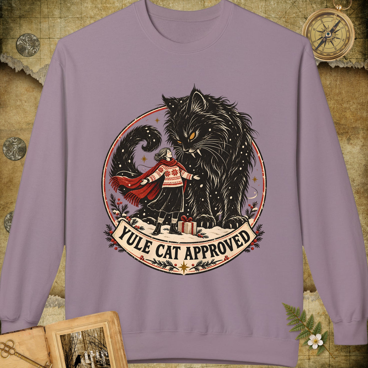 Yule Cat Approved Sweatshirt - Paragon